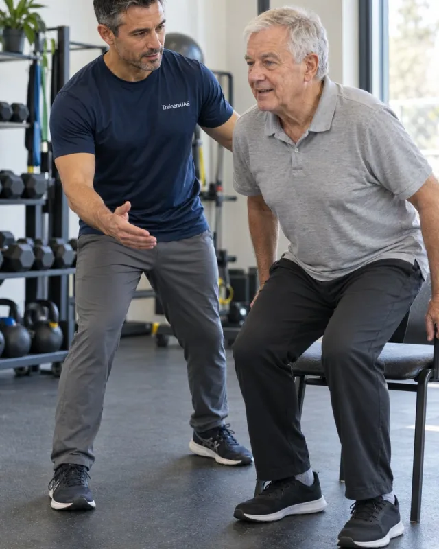 Mike, senior fitness coach in Dubai