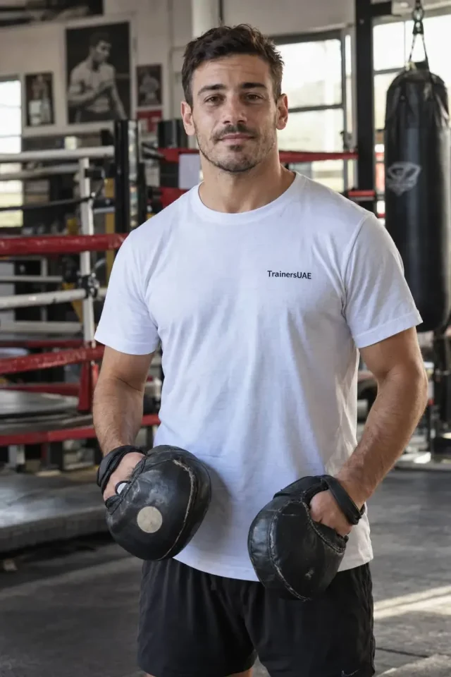 Elias, boxing coach in Dubai