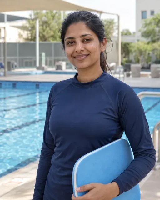 Priya, swimming coach in Dubai