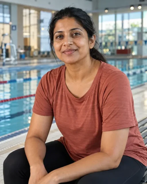 Meera, swimming coach in Dubai